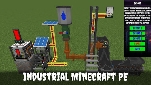 Industrial Mod for Minecraft