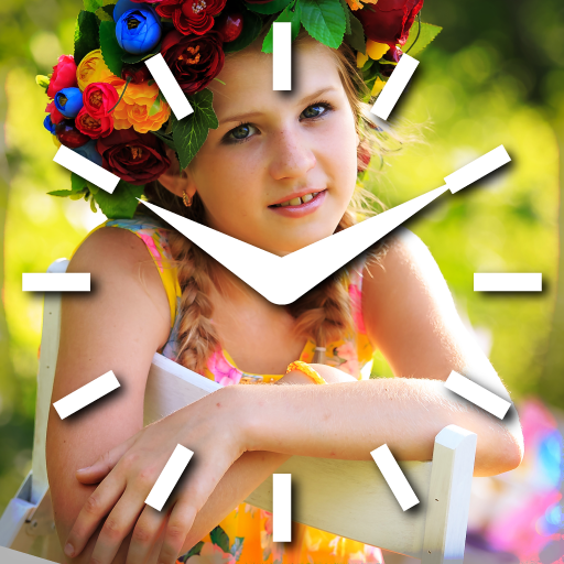 Your Photo Clock Widget  Icon
