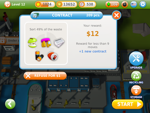 Trash to Cash Recycle Factory