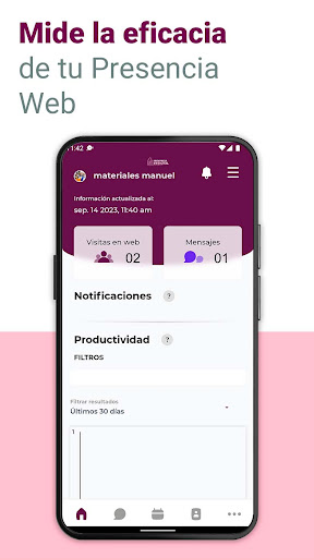 Android application Mi Empresa en Digital screenshort