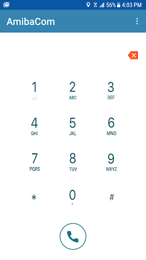 Android application AmibaCom screenshort