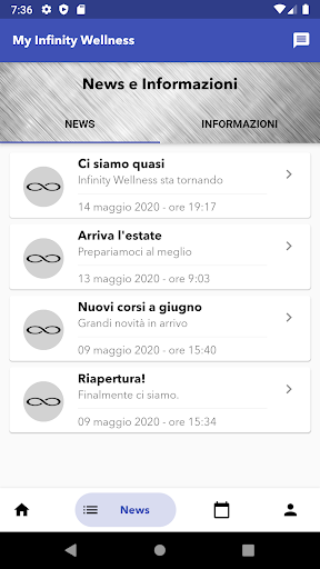 My Infinity Wellness Screen 3