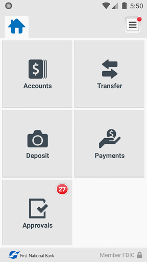 First National Bank Pierre Biz Screen 3