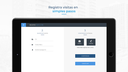 Visitor Conserje Screenshot 3 - AppWisp.com