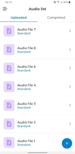 TranScribe Screen 3