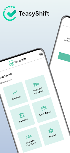 Android application TeasyShift screenshort