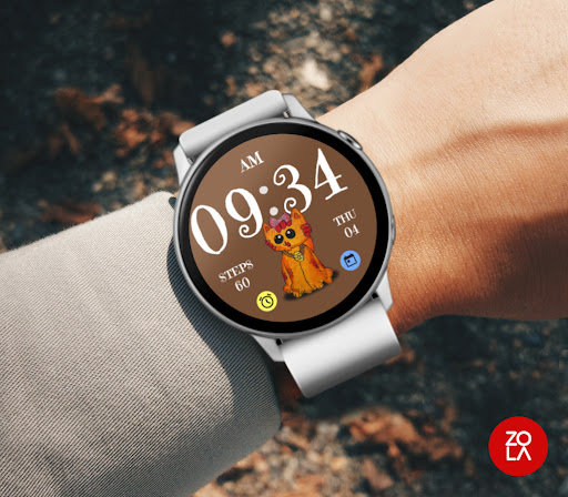 Cat Kids Watch Face Screen 3