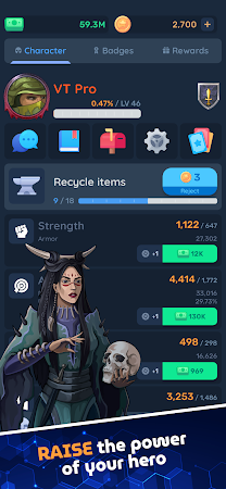 Game screenshot Lost Vault: Idle RPG mod apk