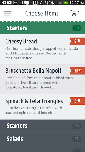 Tonys Italian Kitchen Screen 3