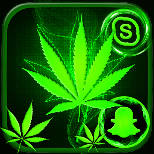 Green Leaf Launcher Theme  Icon