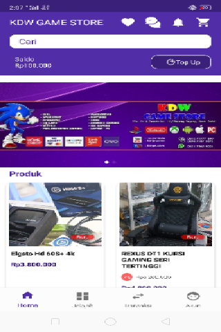 Android application KDW MOBILE 7 screenshort