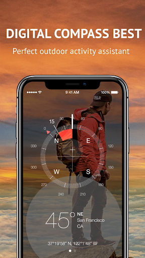 Compass Pro Maps, GPS , Weather