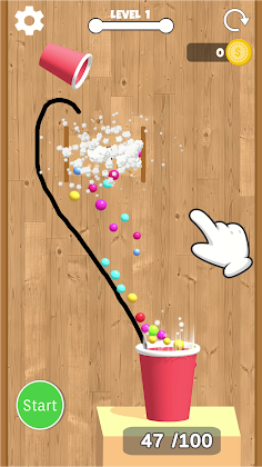 Draw Ball 3D - Screenshot 1