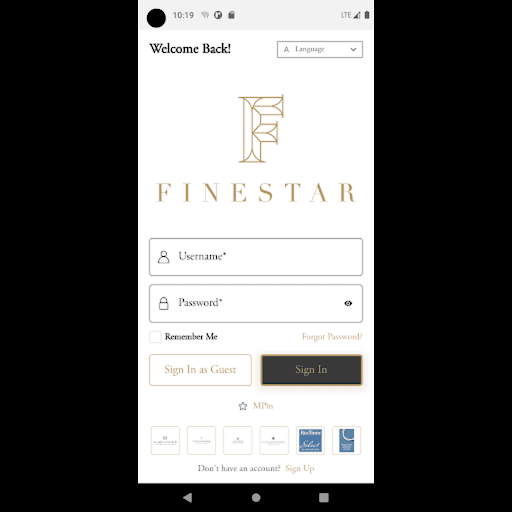 Android application FEBC screenshort