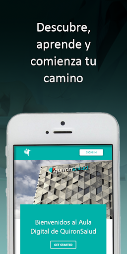 Android application Aula Digital Quironsalud screenshort