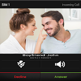 Fake Call Boyfriend Kiss Prank icon