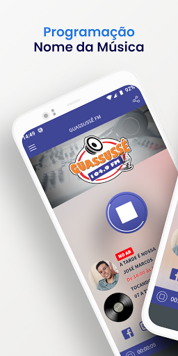 Android application Rádio Guassussê FM screenshort