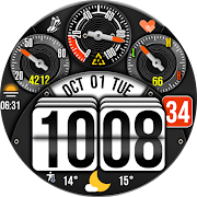Digital Watch Face MB376