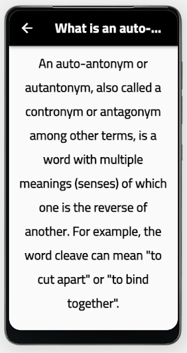 auto antonym