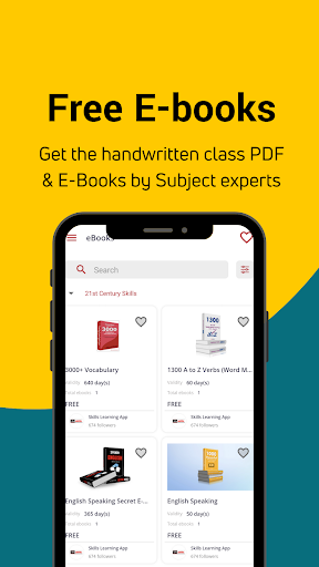 UnSkills Education App Screen 2