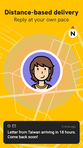 Screenshot of Slowly: Make Global Friends