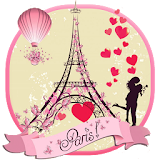 Paris Eiffel Tower Love Theme icon