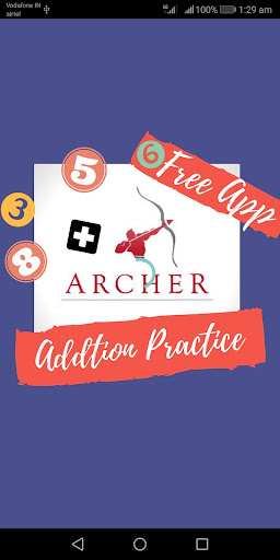 Android application Addition Practice App for Kids screenshort