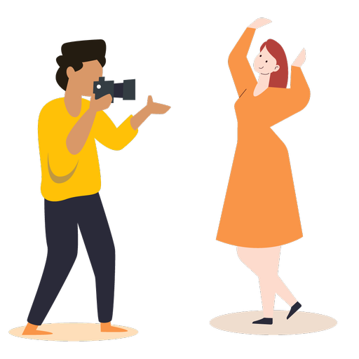 Posing Camera for Photographer  Icon