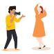 Posing Camera for Photographer