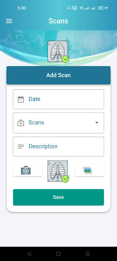 Android application ICare screenshort