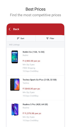 udaan lite: B2B for Retailers Screen 3