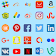 All social media and social networks - universal icon