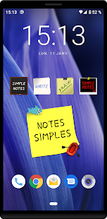 Aperçu de l'application