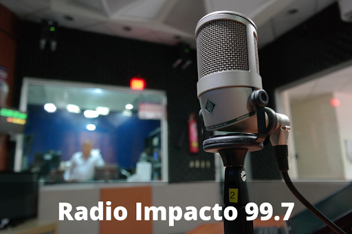 Android application radio impacto 99.7 screenshort