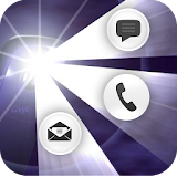 Flash Light Alert(Sms & Calls) icon