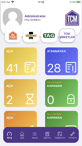 Android application Ekofood TCM Mobil screenshort