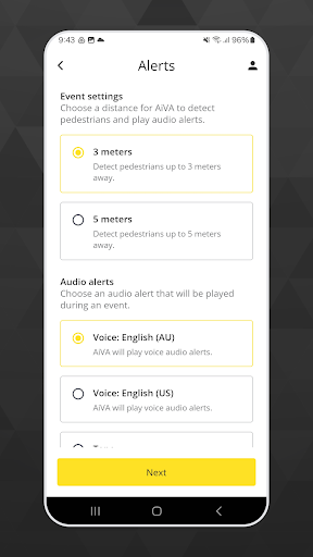 App screenshot