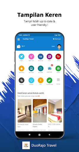 Aperçu de l'application