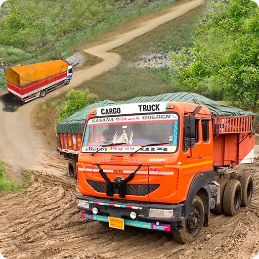 Cargo Truck Simulator Games 3D logo