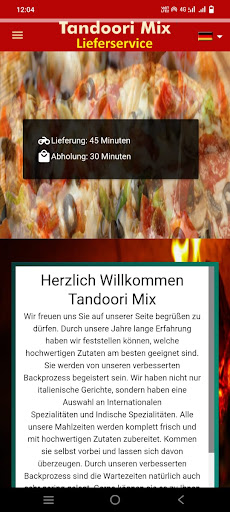 Tandoori Mix Lieferservice Screen 2