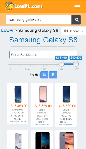 Lowpi - Price Comparison Screen 3