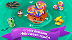 screenshot of Halloween Candy Shop Food Game