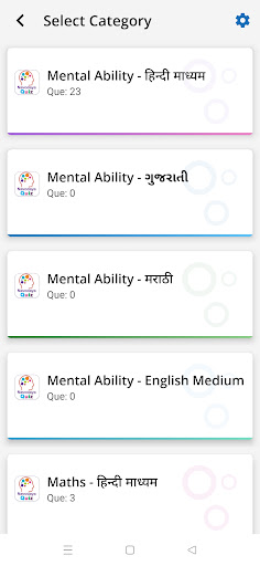Navodaya Quiz Screen 2