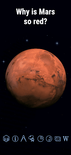 Screenshot of Star Walk 2 Plus: Sky Map View