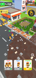 Cleaning Idle 1.6 APK screenshots 1