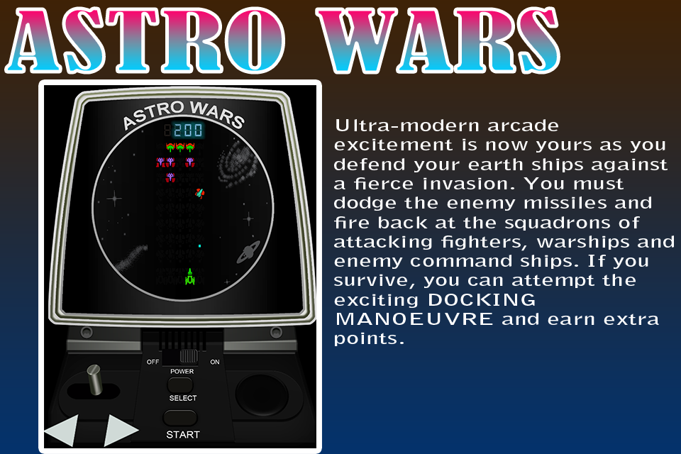 Android application 👾 Astro Wars 👾Retro game screenshort
