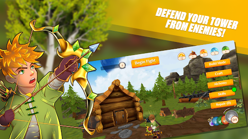 Android application Archer Defense: Arrow Games 3D screenshort