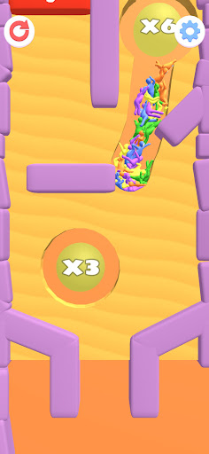 Android application Ragdoll Crowd screenshort
