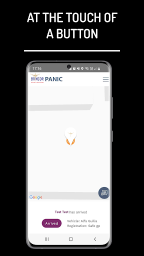 Brincor Panic App Screen 3