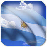 3D Argentina Flag icon